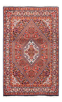 Perzisch tapijt - Bijar - Koninklijk - 104 x 69 cm - rood