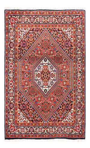 Perzisch tapijt - Bijar - Koninklijk - 104 x 69 cm - rood