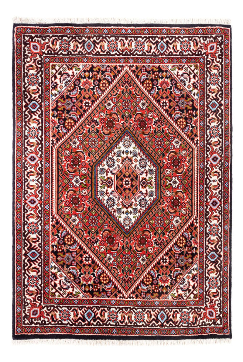 Perzisch tapijt - Bijar - Koninklijk - 104 x 74 cm - rood