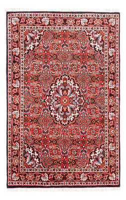 Perzisch tapijt - Bijar - Koninklijk - 98 x 66 cm - rood
