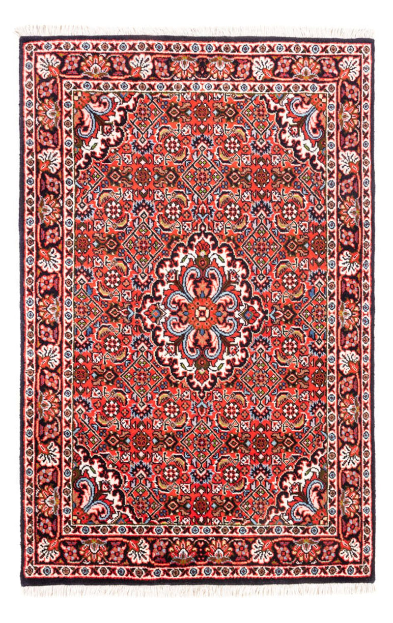 Perzisch tapijt - Bijar - Koninklijk - 98 x 66 cm - rood
