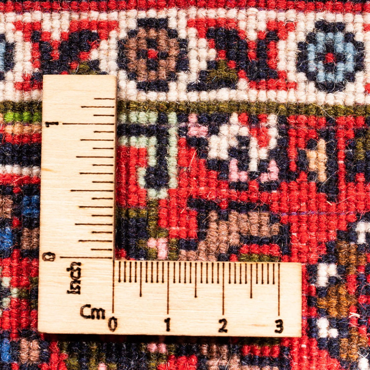 Perzisch tapijt - Bijar - Koninklijk - 98 x 66 cm - rood