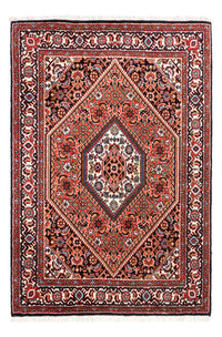Perzisch tapijt - Bijar - Koninklijk - 105 x 73 cm - rood