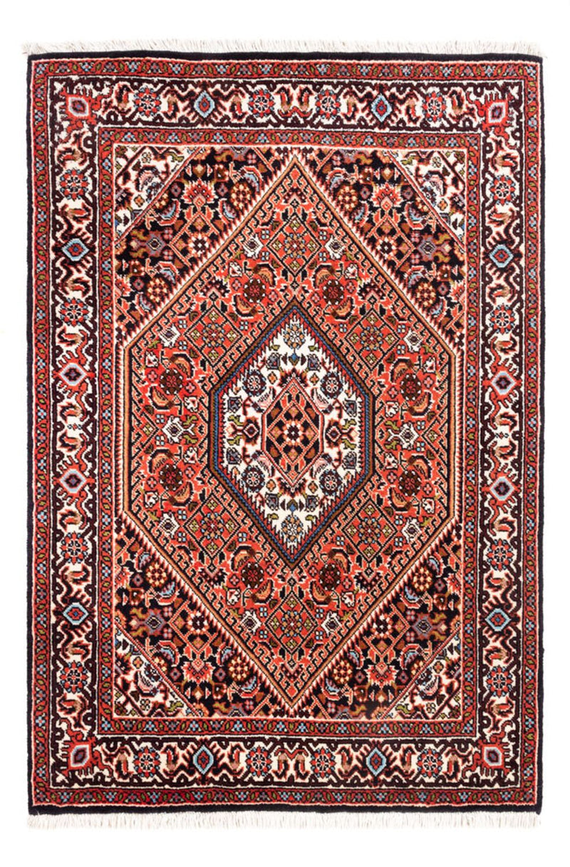 Perzisch tapijt - Bijar - Koninklijk - 105 x 73 cm - rood