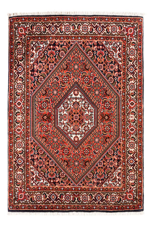 Perzisch tapijt - Bijar - Koninklijk - 104 x 71 cm - rood