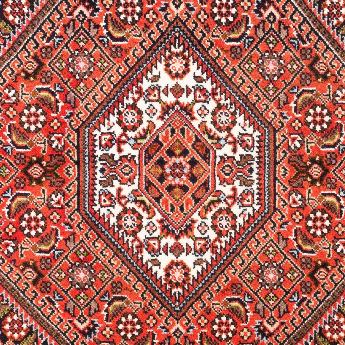 Perzisch tapijt - Bijar - Koninklijk - 102 x 71 cm - rood