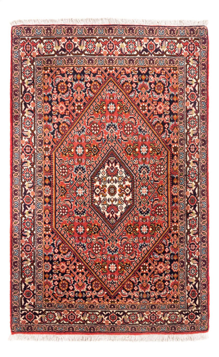 Perzisch tapijt - Bijar - Koninklijk - 109 x 70 cm - rood