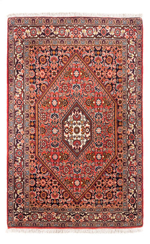 Perzisch tapijt - Bijar - Koninklijk - 109 x 70 cm - rood