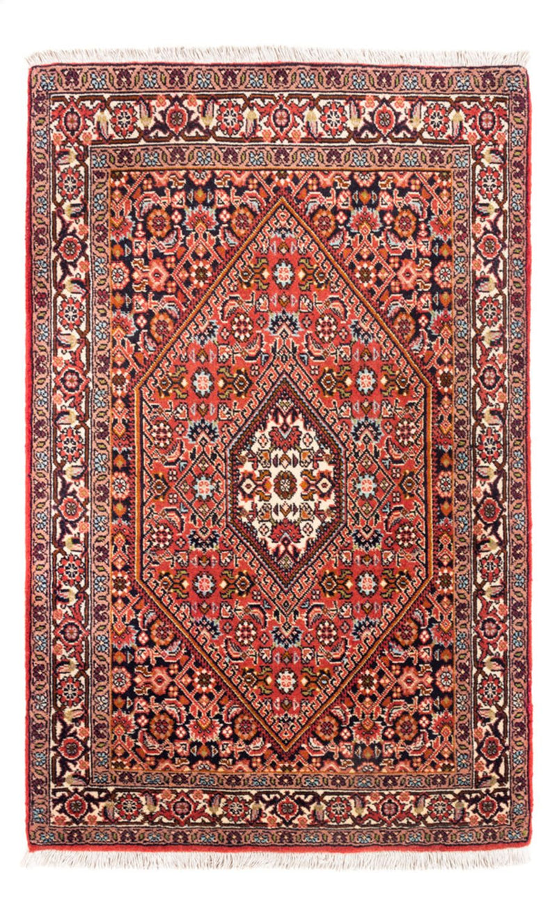 Perzisch tapijt - Bijar - Koninklijk - 109 x 70 cm - rood