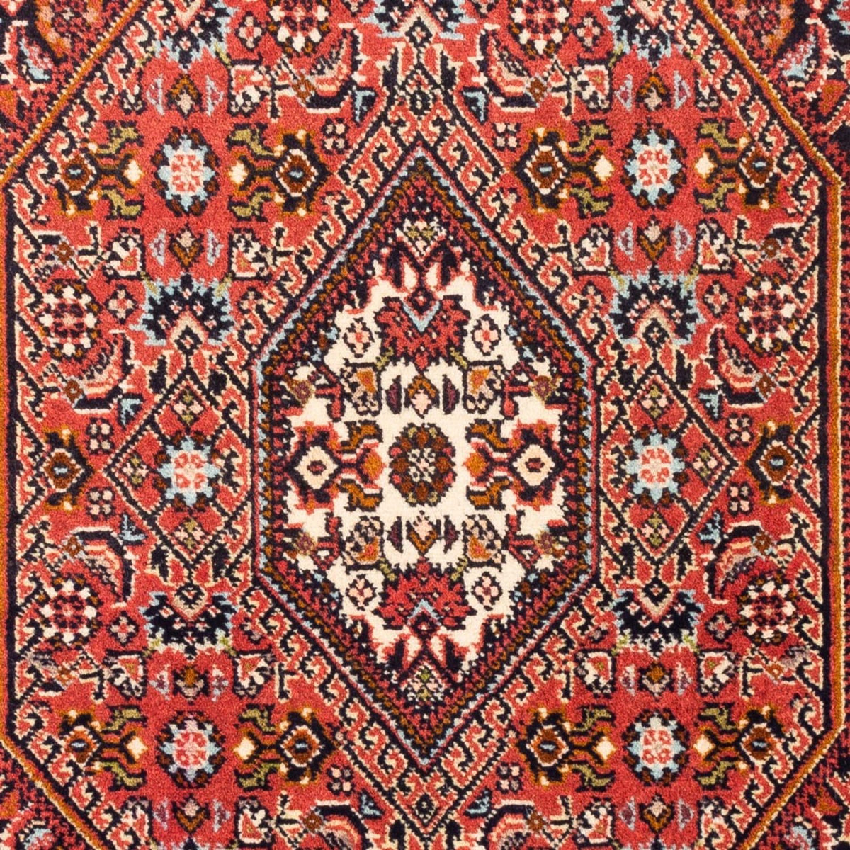 Perzisch tapijt - Bijar - Koninklijk - 109 x 70 cm - rood