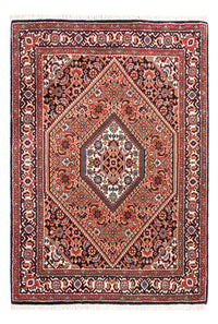 Perzisch tapijt - Bijar - Koninklijk - 104 x 74 cm - rood