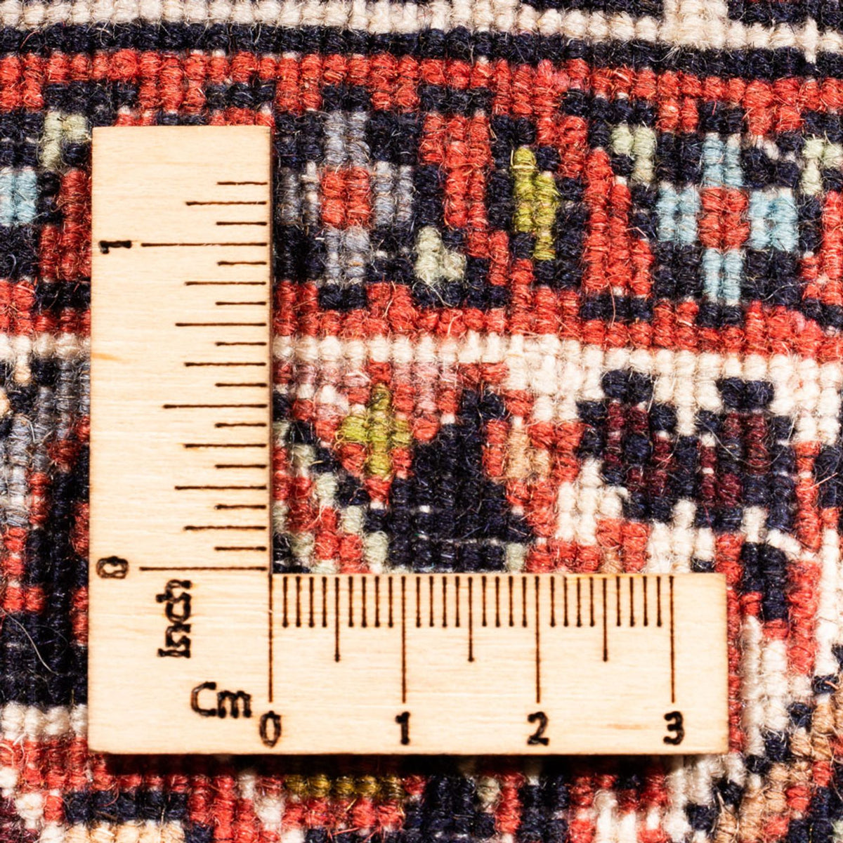 Perzisch tapijt - Bijar - Koninklijk - 104 x 74 cm - rood