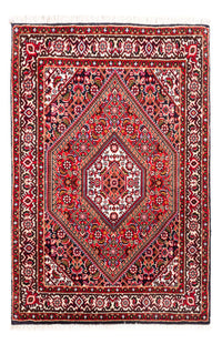 Perzisch tapijt - Bijar - Koninklijk - 95 x 70 cm - rood