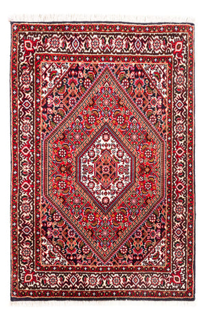Perzisch tapijt - Bijar - Koninklijk - 95 x 70 cm - rood