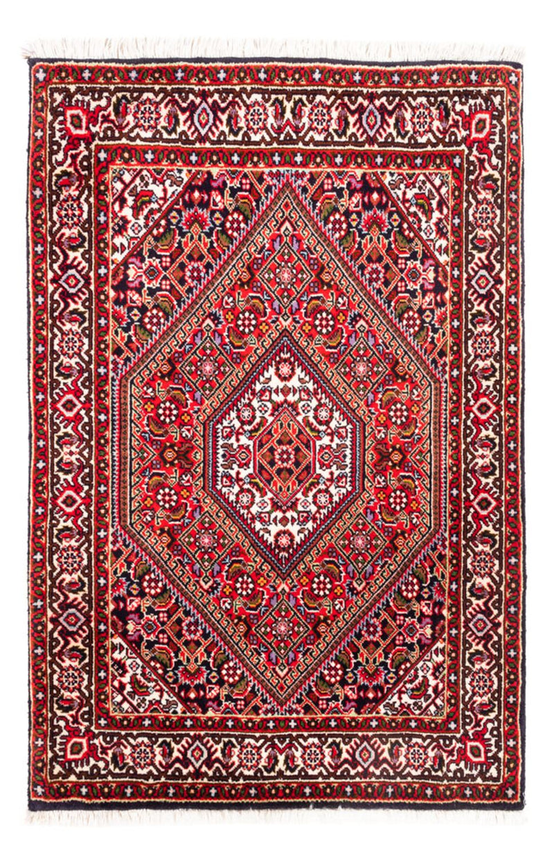 Perzisch tapijt - Bijar - Koninklijk - 95 x 70 cm - rood