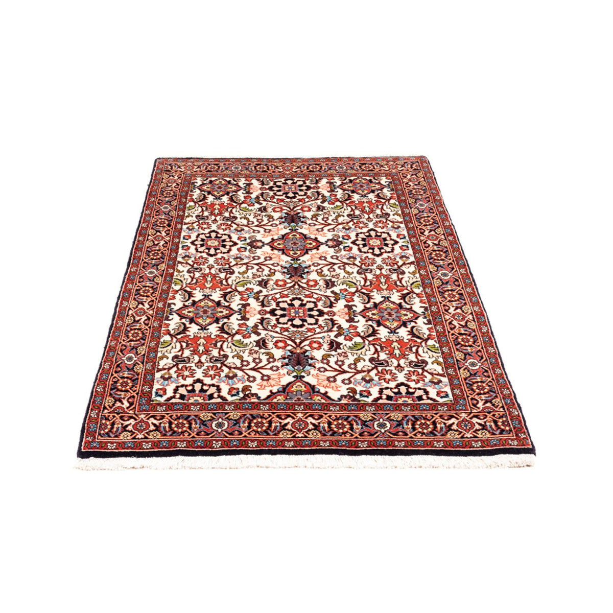Perzisch tapijt - Bijar - Koninklijk - 146 x 81 cm - beige