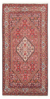 Perzisch tapijt - Bijar - Koninklijk - 158 x 84 cm - rood