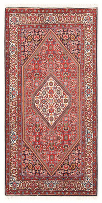 Perzisch tapijt - Bijar - Koninklijk - 158 x 84 cm - rood