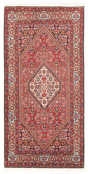 Perzisch tapijt - Bijar - Koninklijk - 158 x 84 cm - rood