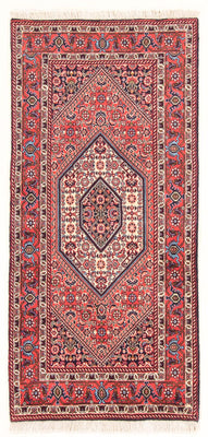 Perzisch tapijt - Bijar - Koninklijk - 152 x 78 cm - rood