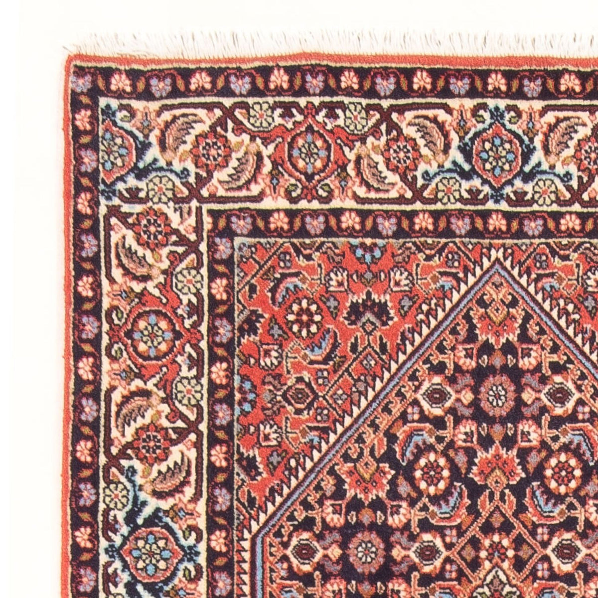 Perzisch tapijt - Bijar - Koninklijk - 165 x 80 cm - rood