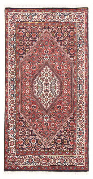 Perzisch tapijt - Bijar - Koninklijk - 151 x 80 cm - rood