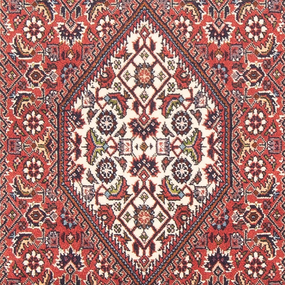 Perzisch tapijt - Bijar - Koninklijk - 151 x 80 cm - rood