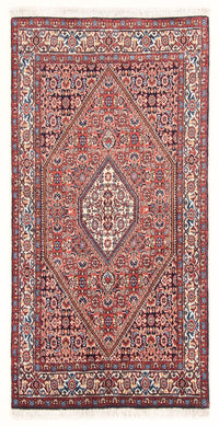Perzisch tapijt - Bijar - Koninklijk - 151 x 82 cm - rood
