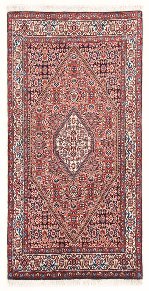 Perzisch tapijt - Bijar - Koninklijk - 151 x 82 cm - rood