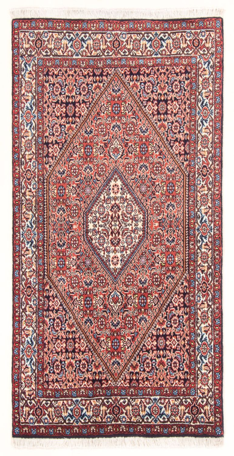Perzisch tapijt - Bijar - Koninklijk - 151 x 82 cm - rood