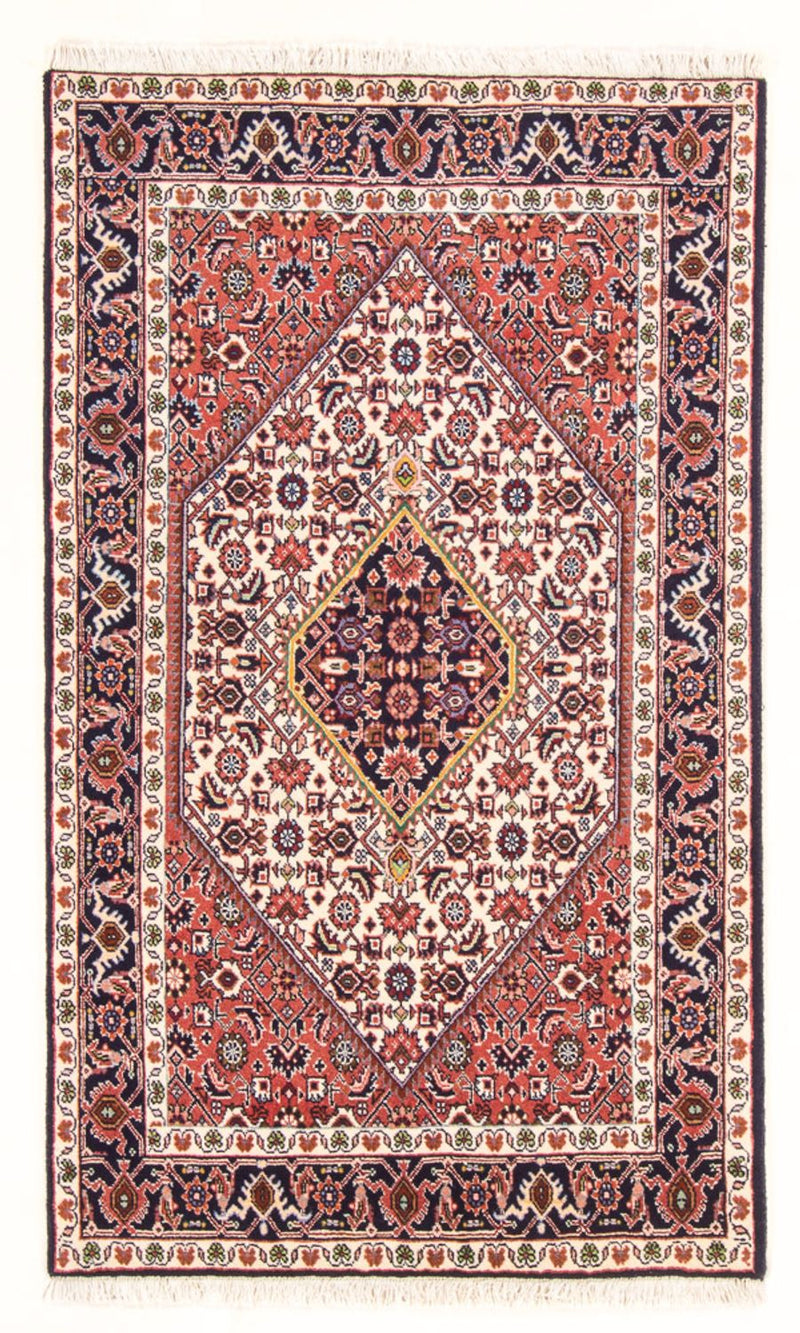 Perzisch tapijt - Bijar - Koninklijk - 138 x 84 cm - beige