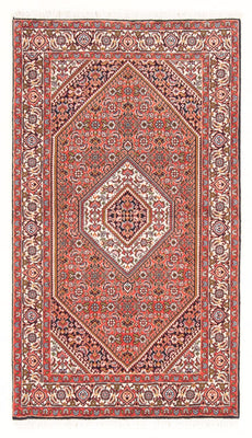 Perzisch tapijt - Bijar - Koninklijk - 138 x 84 cm - rood
