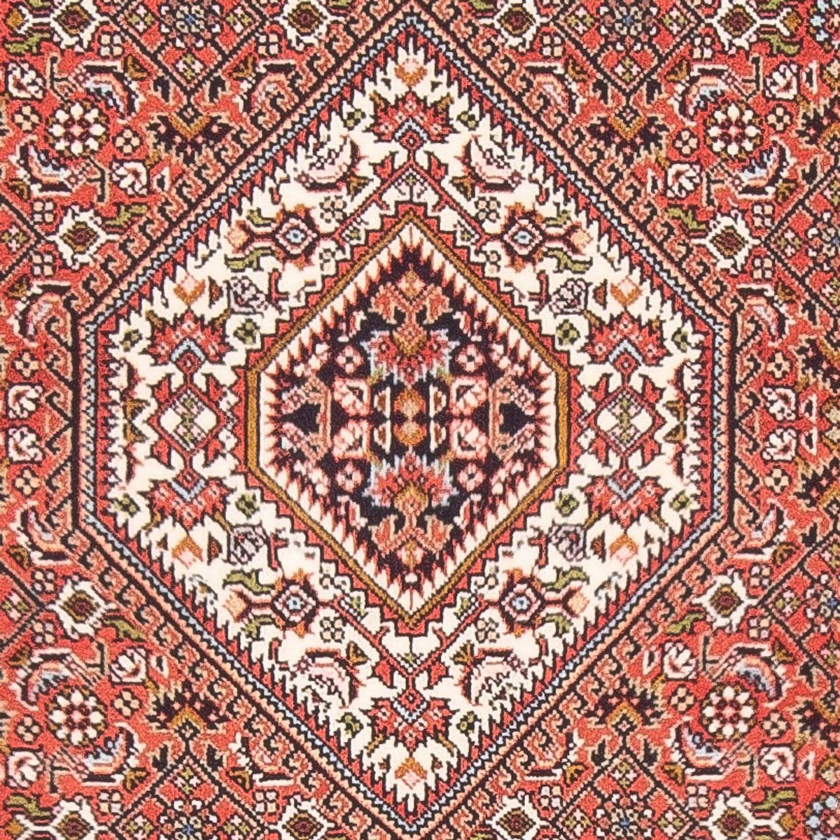 Perzisch tapijt - Bijar - Koninklijk - 138 x 84 cm - rood