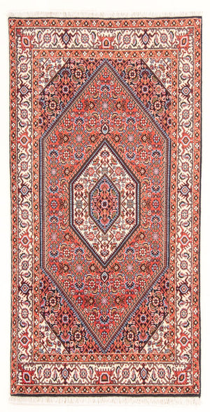 Perzisch tapijt - Bijar - Koninklijk - 154 x 83 cm - rood
