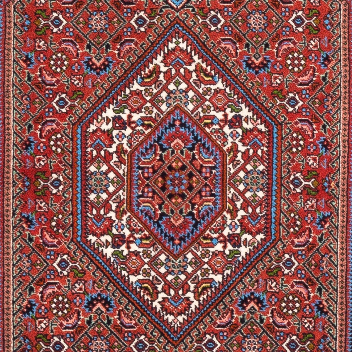 Perzisch tapijt - Bijar - Koninklijk - 144 x 83 cm - rood