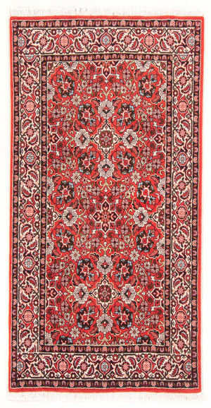 Perzisch tapijt - Bijar - Koninklijk - 148 x 82 cm - rood