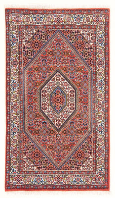 Perzisch tapijt - Bijar - Koninklijk - 138 x 84 cm - rood