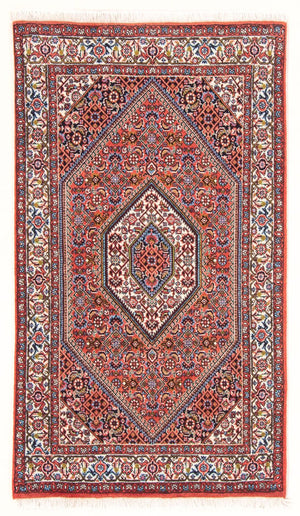 Perzisch tapijt - Bijar - Koninklijk - 138 x 84 cm - rood