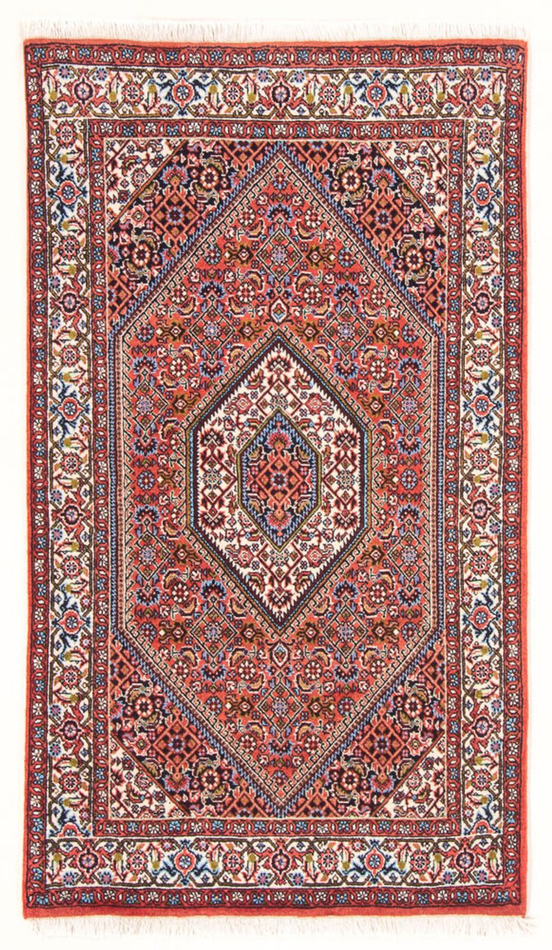 Perzisch tapijt - Bijar - Koninklijk - 138 x 84 cm - rood