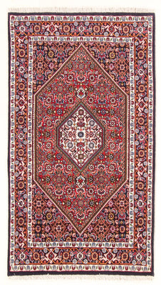 Perzisch tapijt - Bijar - Koninklijk - 138 x 83 cm - rood