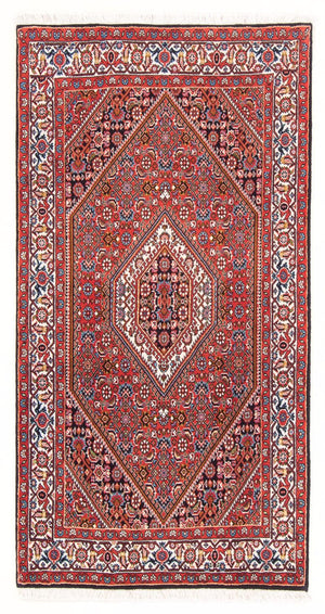 Perzisch tapijt - Bijar - Koninklijk - 150 x 83 cm - rood