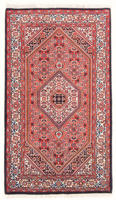 Perzisch tapijt - Bijar - Koninklijk - 144 x 90 cm - rood