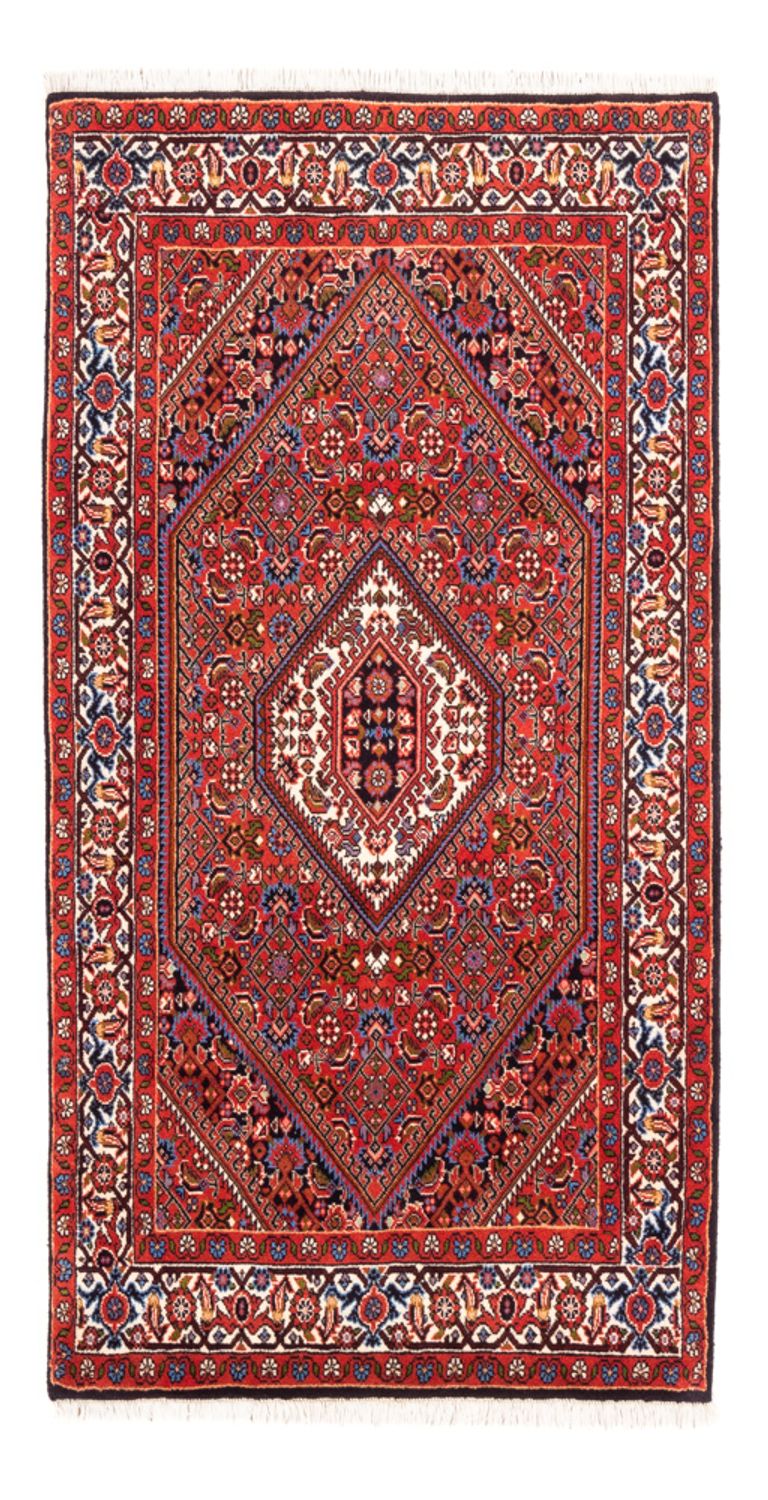 Perzisch tapijt - Bijar - Koninklijk - 146 x 83 cm - rood