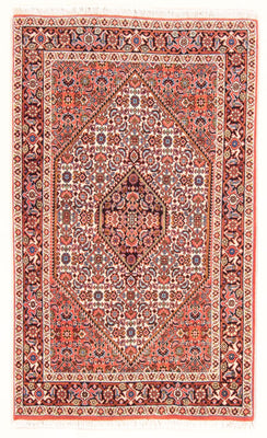 Perzisch tapijt - Bijar - Koninklijk - 135 x 84 cm - rood