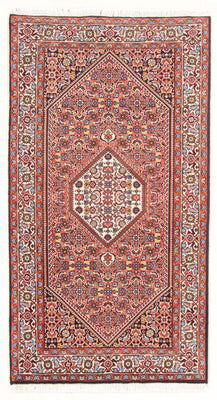 Perzisch tapijt - Bijar - Koninklijk - 144 x 83 cm - rood
