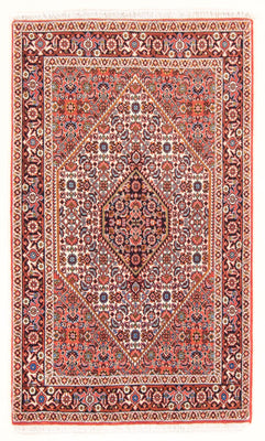 Perzisch tapijt - Bijar - Koninklijk - 137 x 85 cm - rood