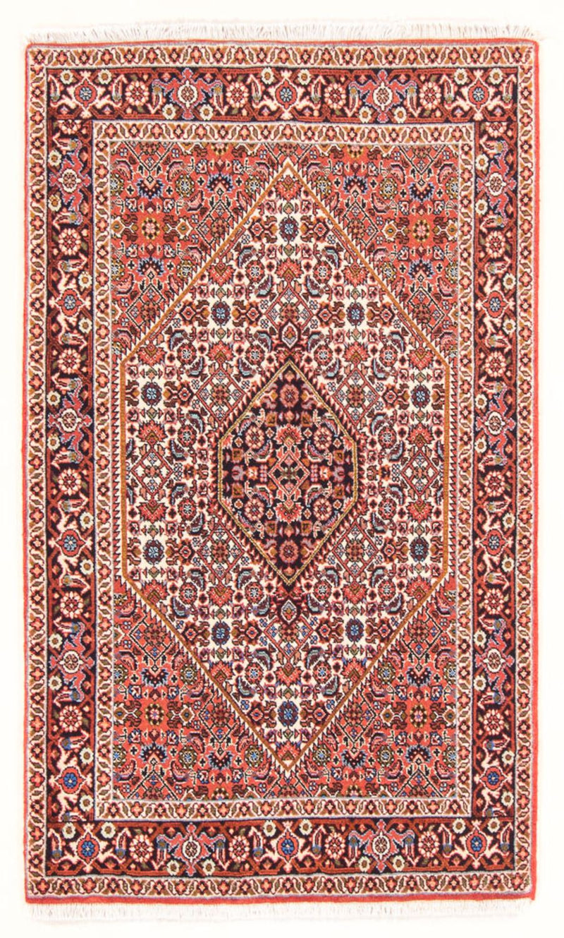 Perzisch tapijt - Bijar - Koninklijk - 137 x 85 cm - rood