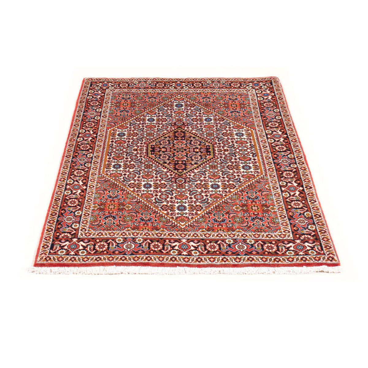Perzisch tapijt - Bijar - Koninklijk - 137 x 85 cm - rood