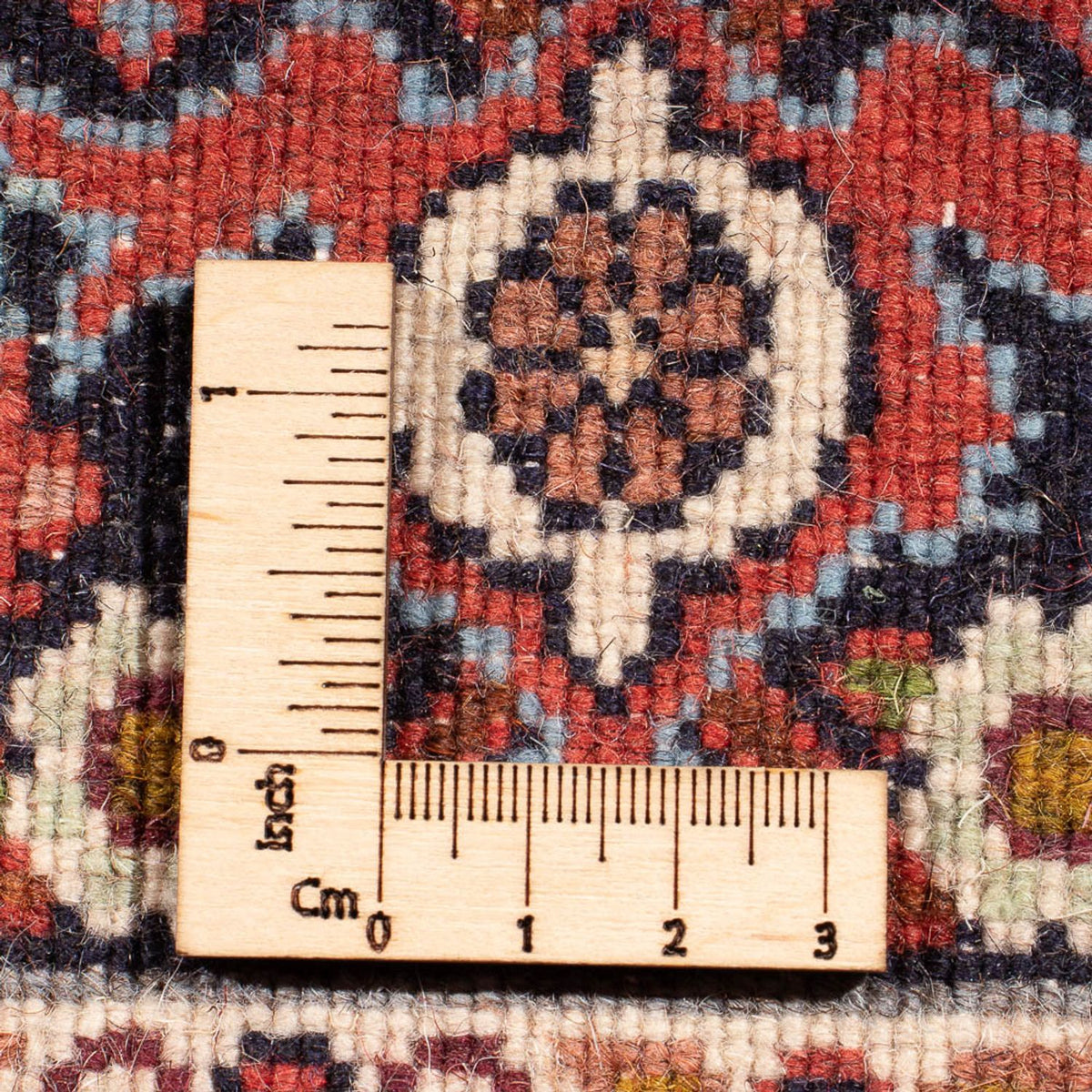 Perzisch tapijt - Bijar - Koninklijk - 137 x 85 cm - rood