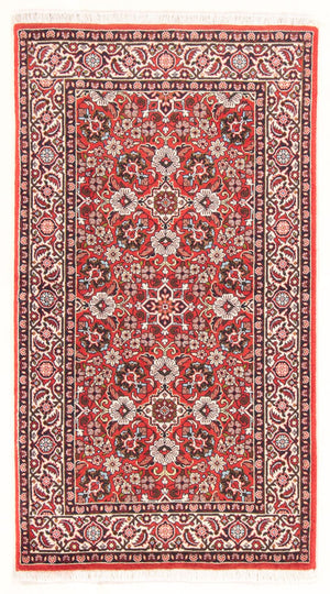 Perzisch tapijt - Bijar - Koninklijk - 143 x 82 cm - rood